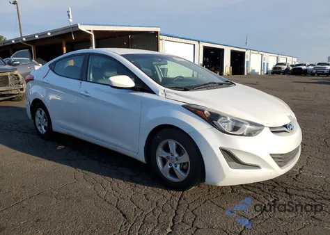 2015 Hyundai Elantra Se из США, поврежденный, VIN 5NPDH4AE2FH651699